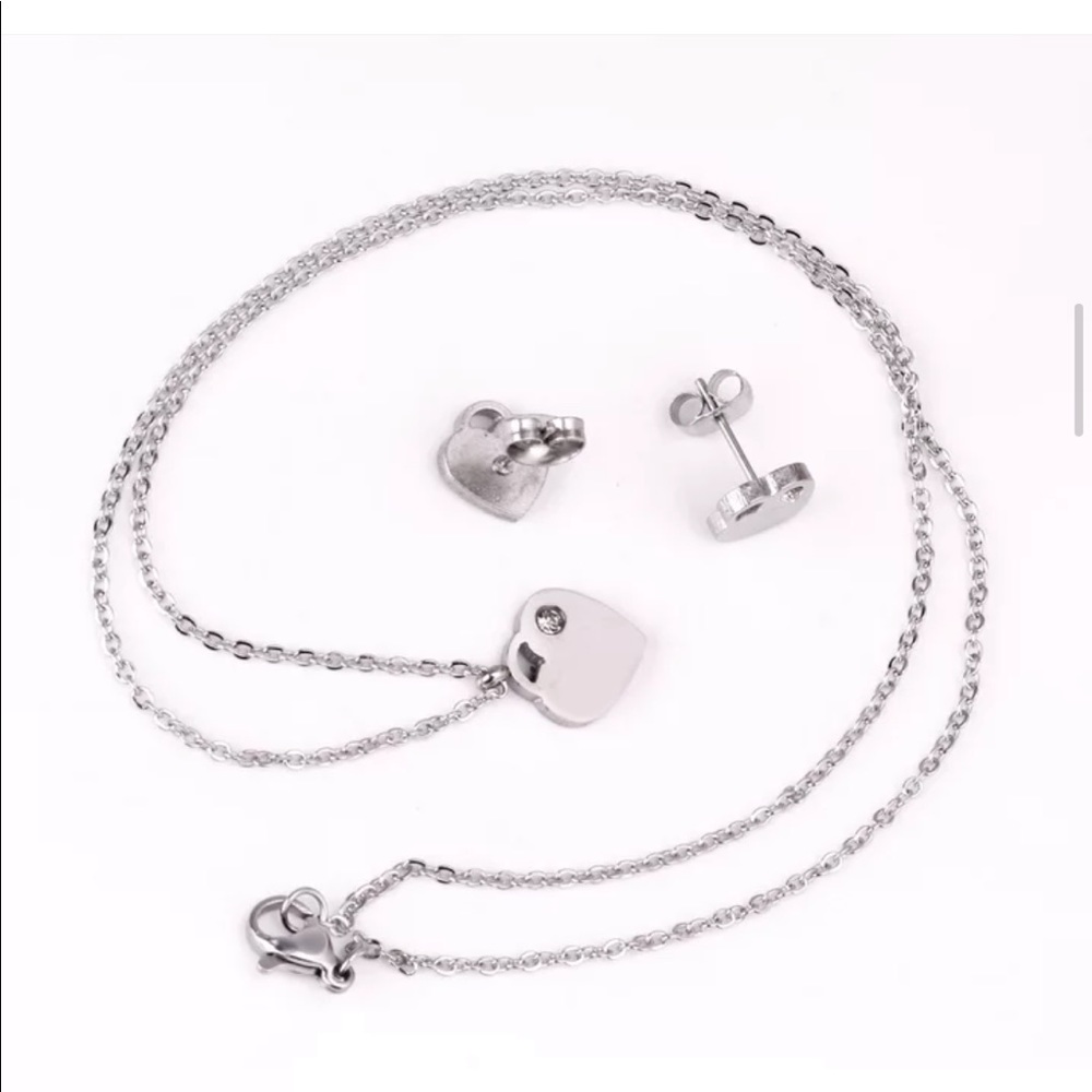 MY VALENTINE ♡ Stainless Steel HEART GIFT SET - Picture 4 of 7